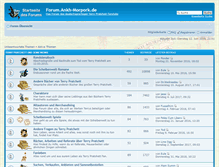 Tablet Screenshot of forum.ankh-morpork.de